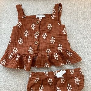 Baby girl two piece outfit